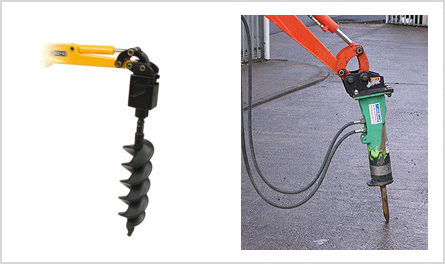 Auger, Pecker, Digger Accessories